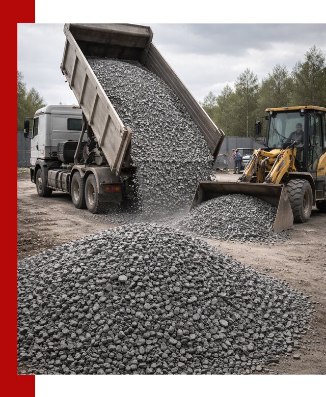 Доставка и продажа щебня гранитного в Приморско-Ахтарске