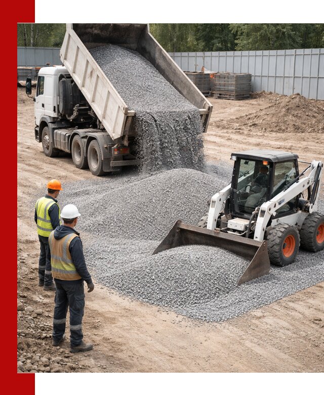 Доставка и продажа гранитного щебня фракции 0-5 в Приморско-Ахтарске