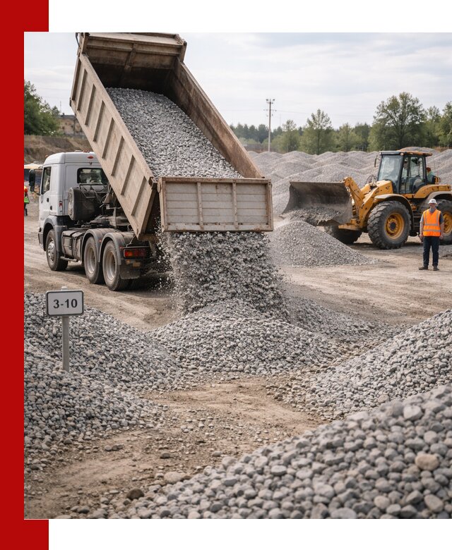 Гранитный щебень фракции 3–10: доставка и продажа в Приморско-Ахтарске