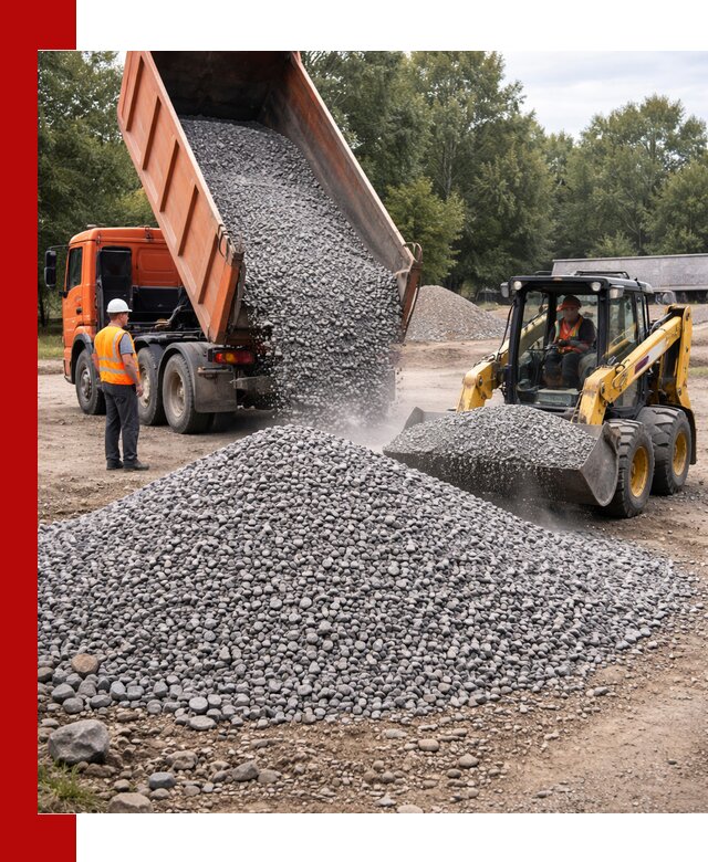 Купить гранитный щебень фракции 5–10 в Приморско-Ахтарске с доставкой