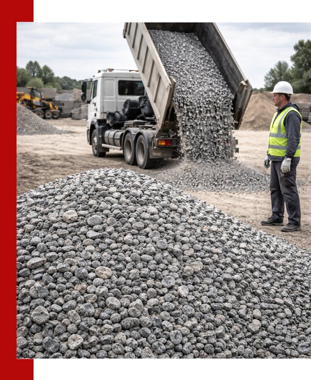 Доставка и продажа гранитного щебня фракции 5-20 в Приморско-Ахтарске