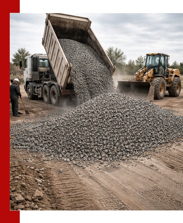 Гранитный щебень фракция 10-20 с доставкой в Приморско-Ахтарске