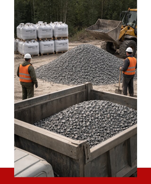 Щебень габбро диабаз 20-40 в Приморско-Ахтарске от 3447 руб. | ПРОНЕРУДПрр