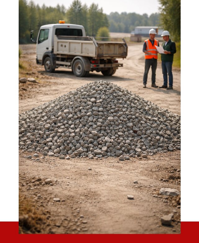 Гравийный щебень фракция 20-40 в Приморско-Ахтарске от 1217 р. | ПРОНЕРУДПрр
