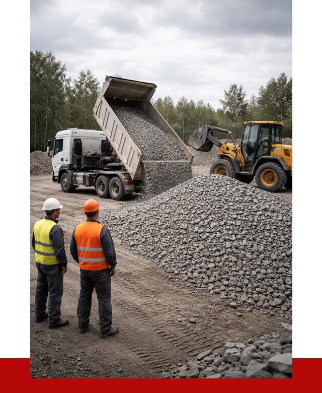 Гравийный щебень фракция 40-70 в Приморско-Ахтарске от 9631р | ПРОНЕРУДПрр