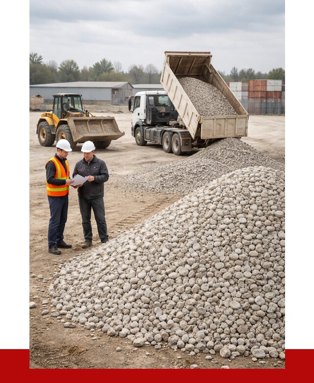 Известняковый щебень в Приморско-Ахтарске от 1419 р. доставка | ПРОНЕРУДПрр