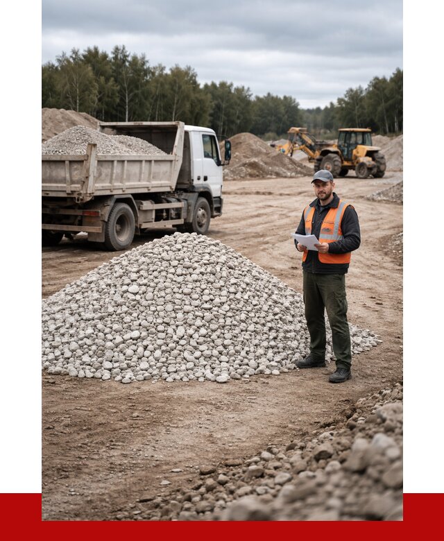 Доломитовый щебень в Приморско-Ахтарске купить от 2230 р., ПРОНЕРУДПрр