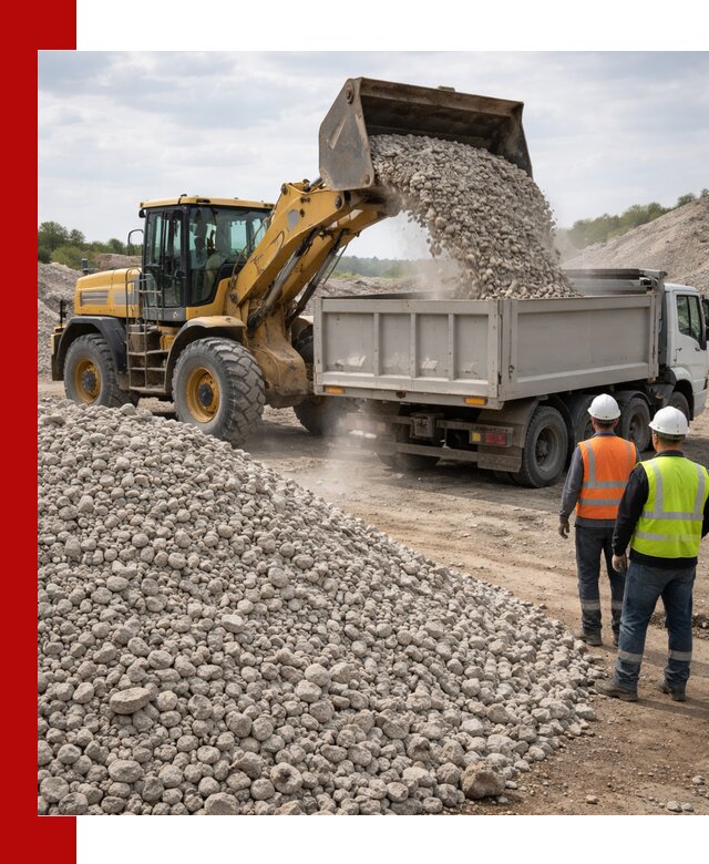 Доломитовый щебень фракция 40–71 доставка и продажа в Приморско-Ахтарске