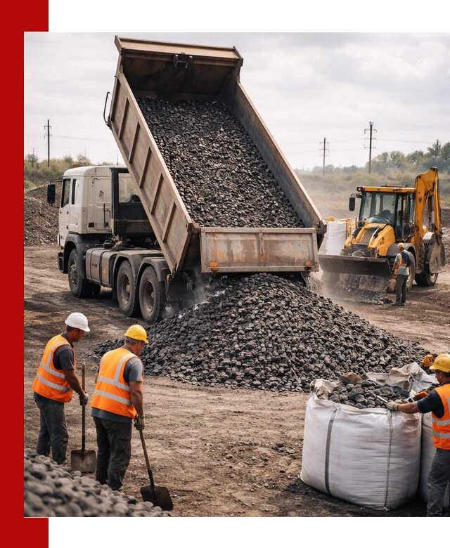 Шлаковый щебень фракция 40-70 с доставкой в Приморско-Ахтарске