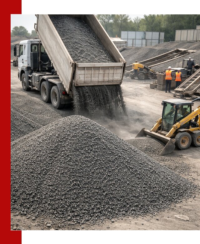 Вторичный щебень фракция 0–5 с доставкой в Приморско-Ахтарске
