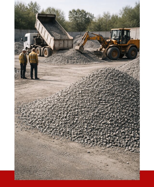 Вторичный щебень фр. 5-20 в Приморско-Ахтарске от 1622 р. - ПРОНЕРУДПрр