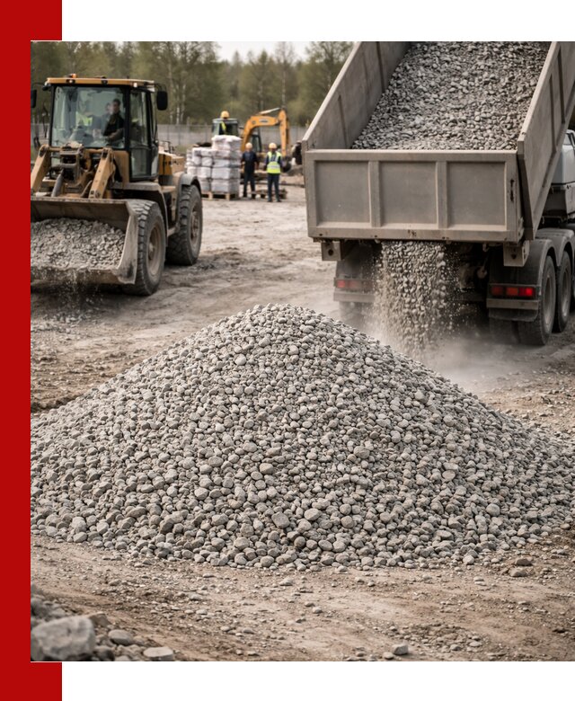 Вторичный щебень фракции 5-20 в Приморско-Ахтарске — доставка и продажа крупнотоннажно