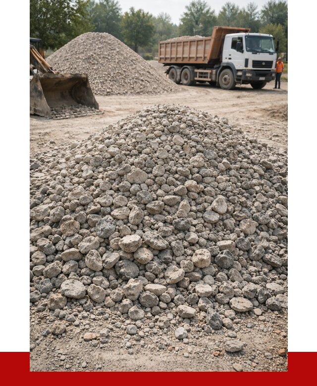 Вторичный щебень фракция 20-40 в Приморско-Ахтарске от 2230 р ПРОНЕРУДПрр