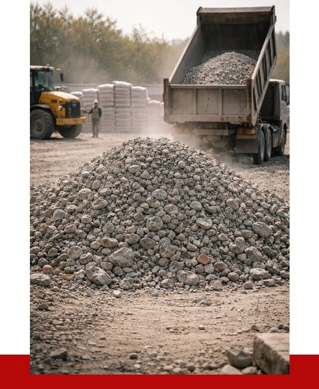 Вторичный щебень фракция 70-150 в Приморско-Ахтарске от 1419 р. | ПРОНЕРУДПрр