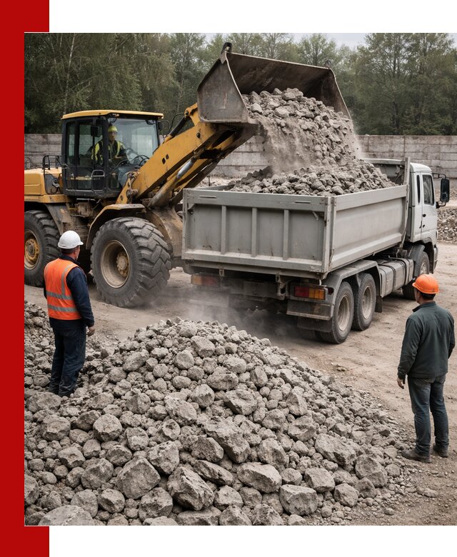 Вторичный щебень фракция 70–150 в Приморско-Ахтарске с доставкой