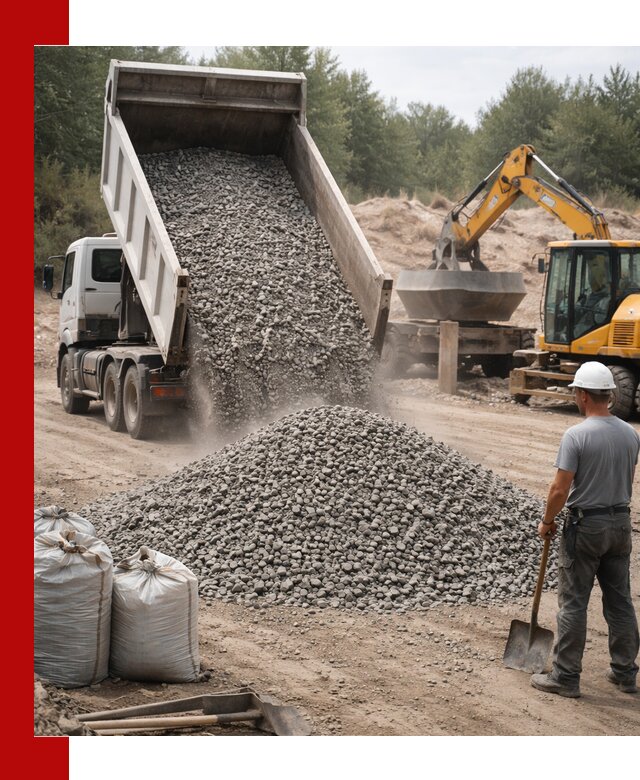 Доставка и продажа бетонного щебня в Приморско-Ахтарске