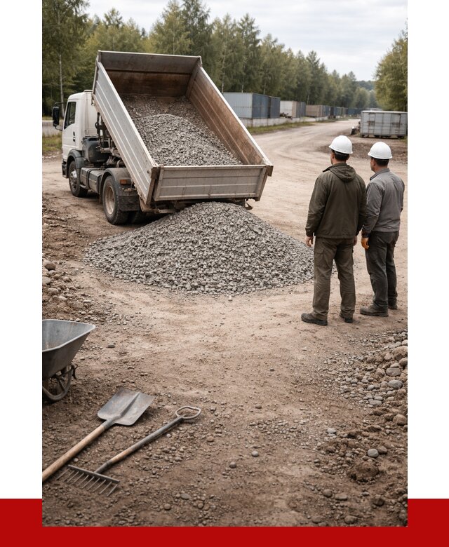 Бетонный щебень фракция 5-20 в Приморско-Ахтарске от 3244 р., ПРОНЕРУДПрр