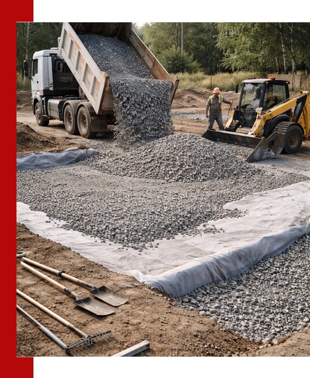 Щебень для фундамента с доставкой в Приморско-Ахтарске