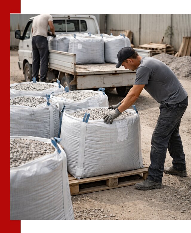 Доставка щебня в мешках по выгодным ценам в Приморско-Ахтарске