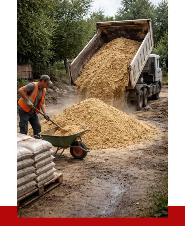 Купить песок с доставкой в Приморско-Ахтарске от 1825 р. | ПРОНЕРУДПрр