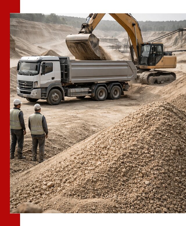 Карьерный крупнозернистый песок с доставкой в Приморско-Ахтарске