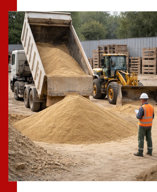 Доставка карьерного мелкозернистого песка в Приморско-Ахтарске
