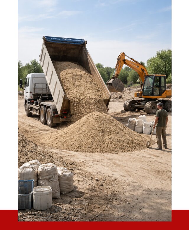 Купить речной песок в Приморско-Ахтарске от 1217 р. за куб | ПРОНЕРУДПрр