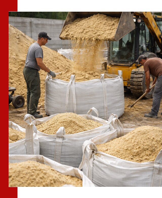 Поставка качественного песка для кладки в Приморско-Ахтарске