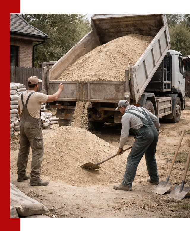Песок для штукатурки с доставкой в Приморско-Ахтарске качественный и чистый