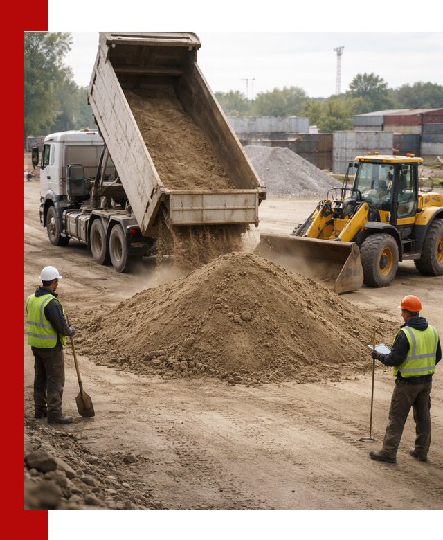 Доставка и продажа пескогрунта оптом и в розницу в Приморско-Ахтарске