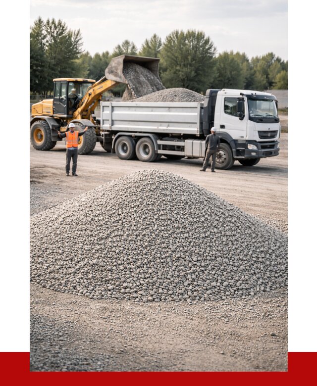 Купить мытый гравий в Приморско-Ахтарске от 3548 р, доставка ПРОНЕРУДПрр