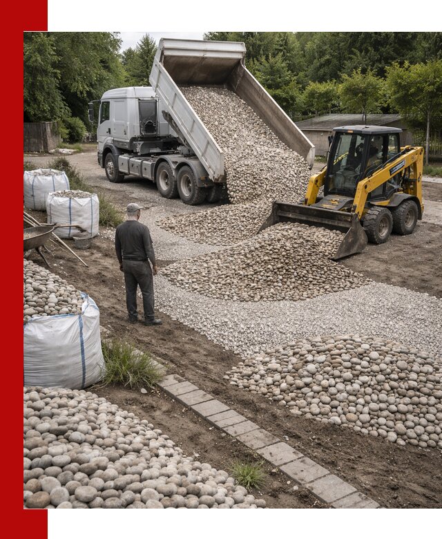 Доставка морской гальки оптом и в розницу в Приморско-Ахтарске