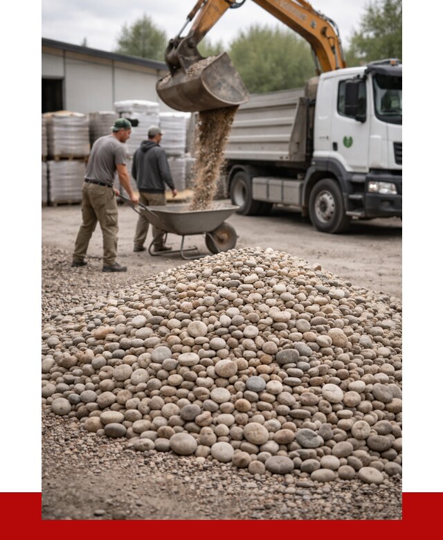 Галька декоративная в Приморско-Ахтарске от 3244 р. за куб | ПРОНЕРУДПрр