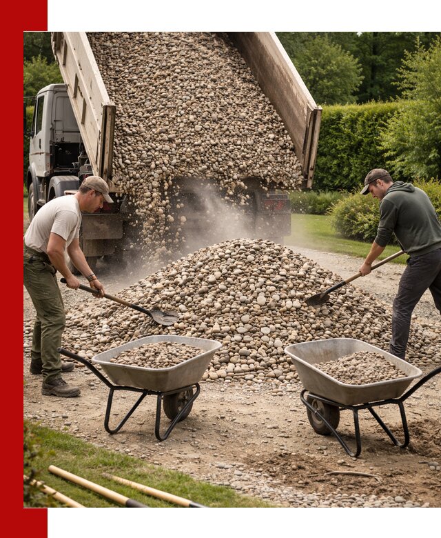 Доставка и продажа декоративной гальки в Приморско-Ахтарске