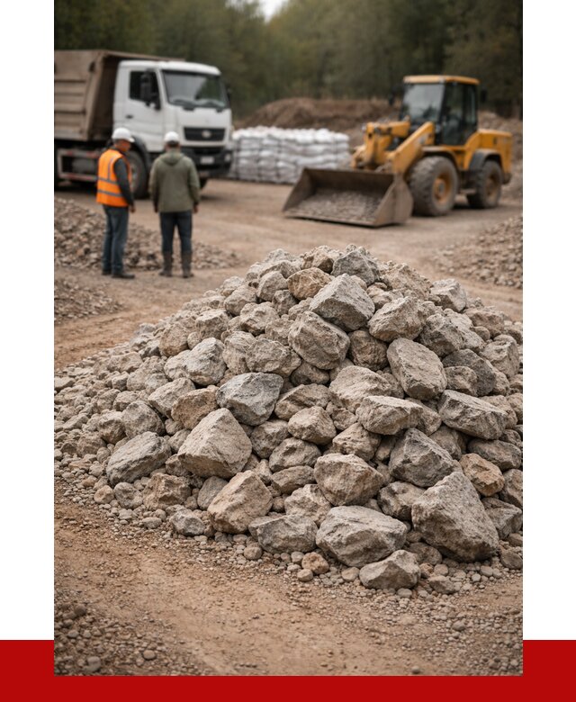Купить бутовый камень с доставкой в Приморско-Ахтарске от 2332 р. | ПРОНЕРУДПрр