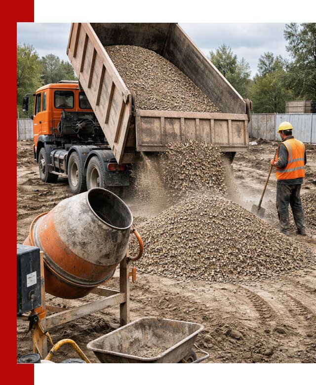 Опгс для бетона с доставкой самосвалом в Приморско-Ахтарске от производителя
