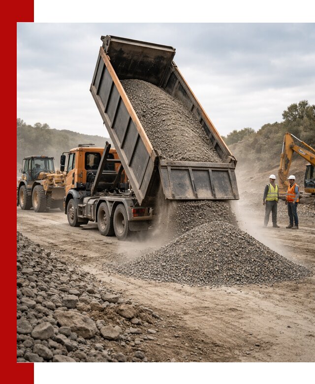 Щебёночно-песчаная смесь ЩПС С1 с доставкой в Приморско-Ахтарске