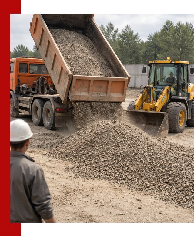 Доставка щпс С8 самосвалами в Приморско-Ахтарске от производителя