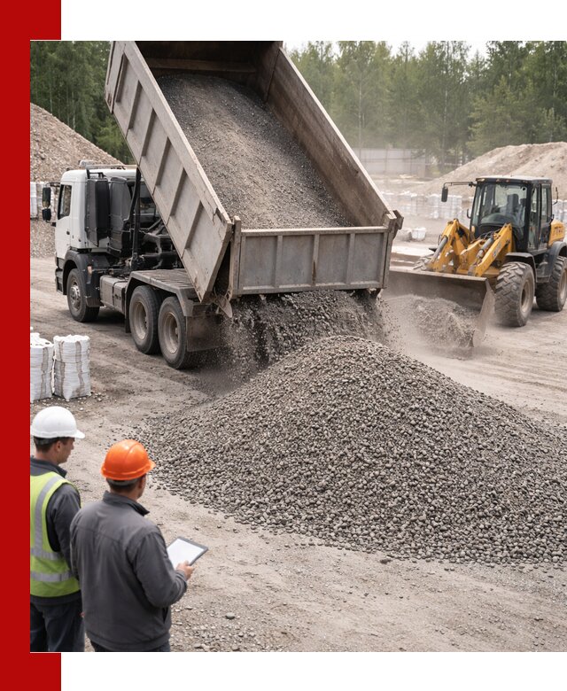 Доставка и продажа гранитного отсева 0-10 в Приморско-Ахтарске