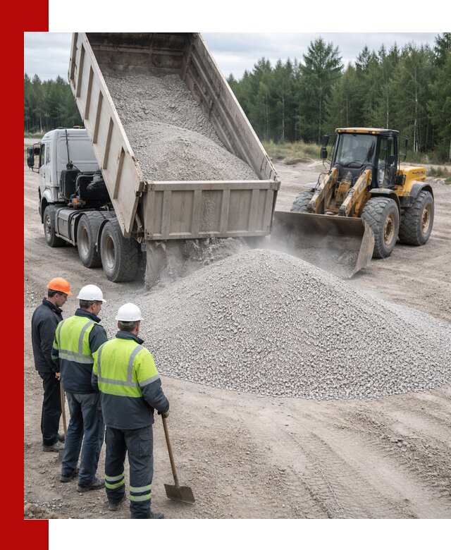 Известняковый отсев 0-5 доставка в Приморско-Ахтарске быстро и выгодно