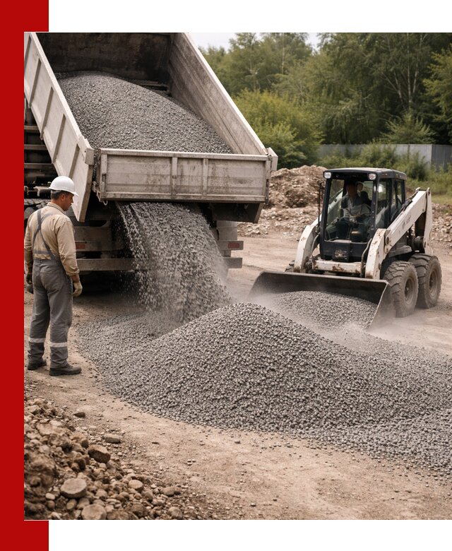 Доставка гравийного отсева 0-5 в Приморско-Ахтарске оптом и в розницу