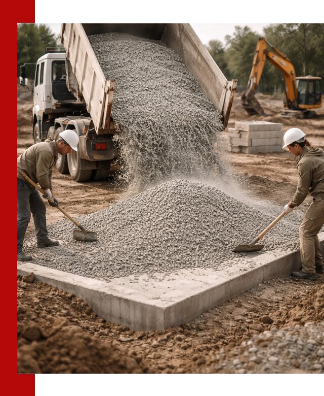 Доставка и продажа отсева для бетона в Приморско-Ахтарске