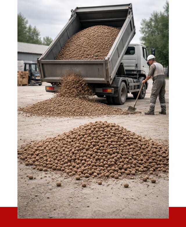 Керамзит с доставкой в Приморско-Ахтарске от 4258 р. за м3 | ПРОНЕРУДПрр