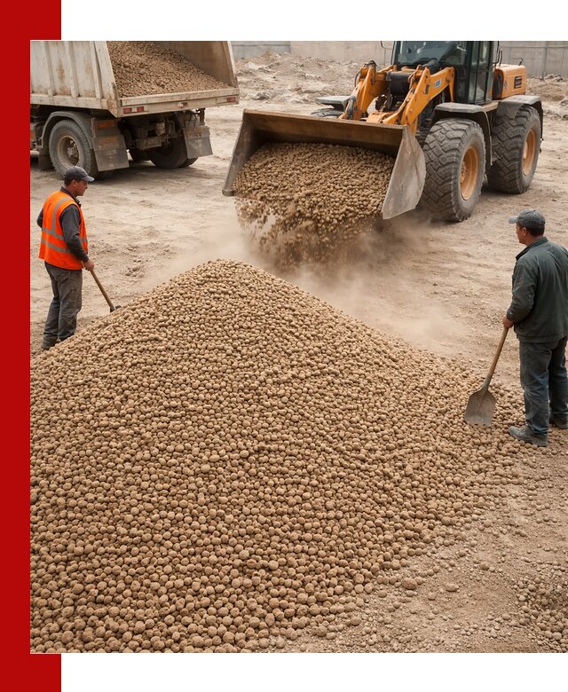 Керамзит фракция 10-20 с доставкой в Приморско-Ахтарске