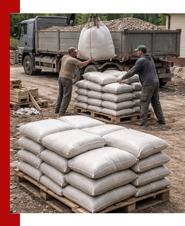Керамзит в мешках с доставкой в Приморско-Ахтарске от компании-поставщика