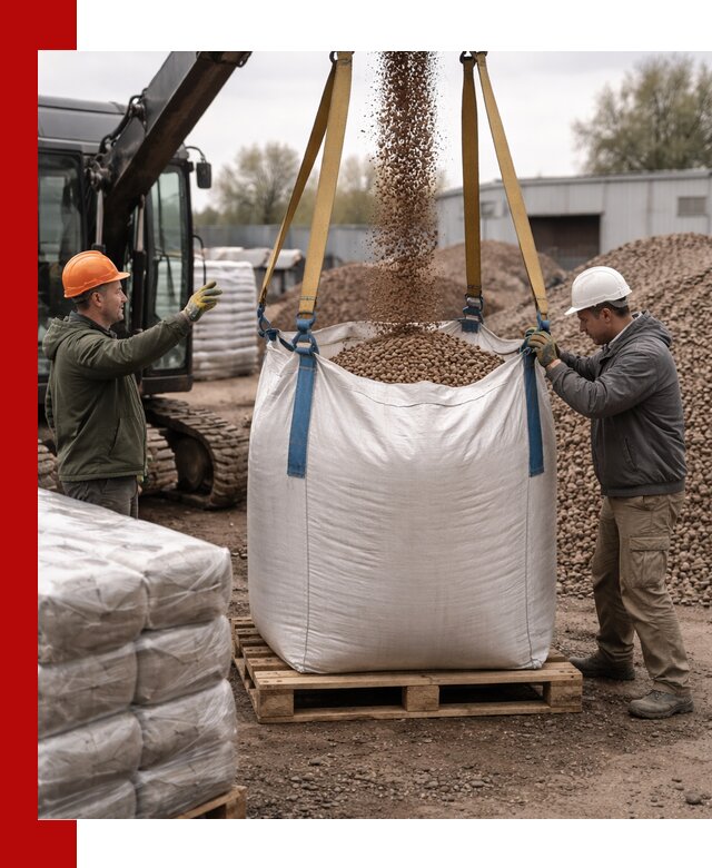 Керамзит в биг-бегах с доставкой в Приморско-Ахтарске
