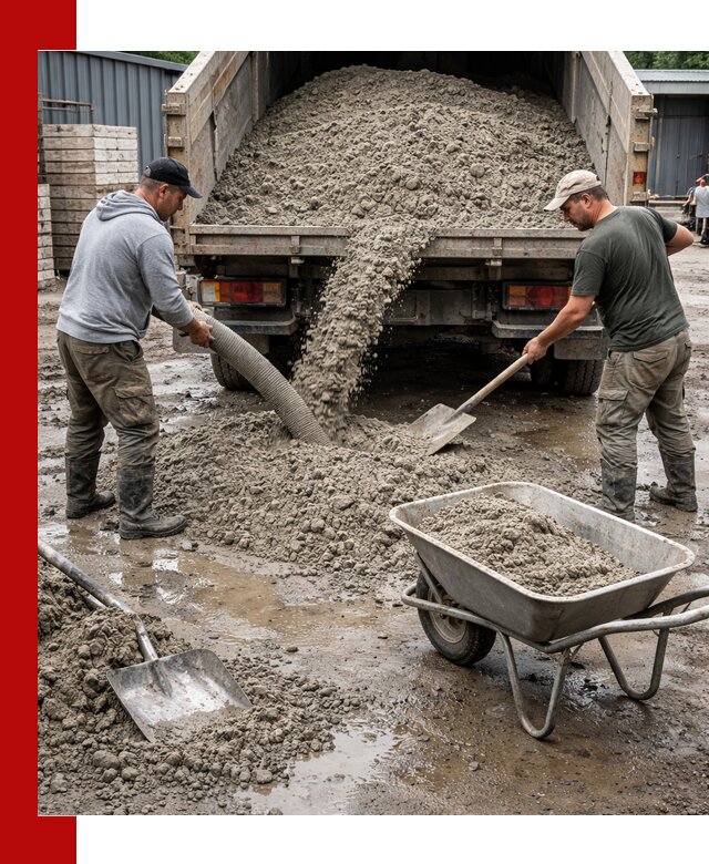 Цементно-песчаная смесь М150 доставка в Приморско-Ахтарске