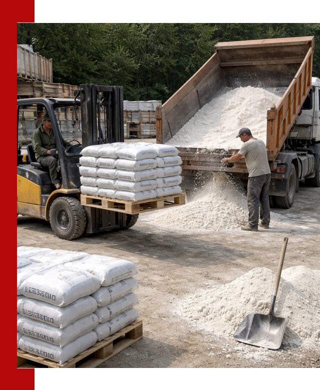 Доставка строительной извести оптом и в розницу в Приморско-Ахтарске