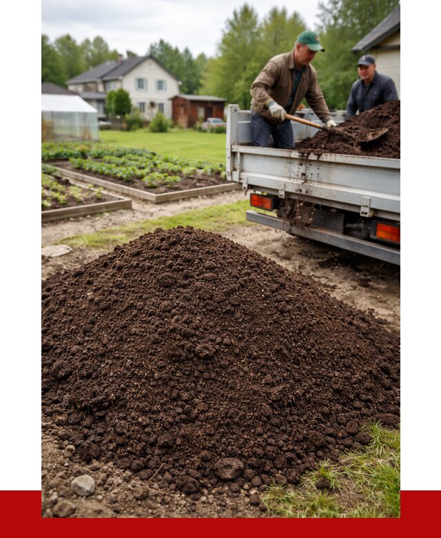 Плодородный грунт в Приморско-Ахтарске с доставкой от 4258 р. | ПРОНЕРУДПрр