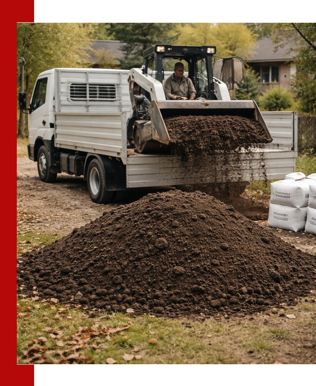 Доставка садовой земли в больших объёмах в Приморско-Ахтарске